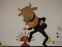 Tintin-cow-mask