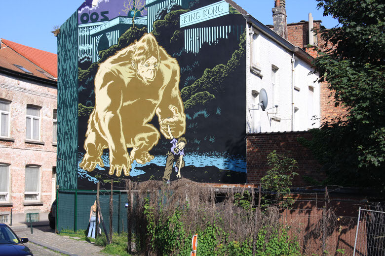 Mezzo mural by Pascal Mesemberg